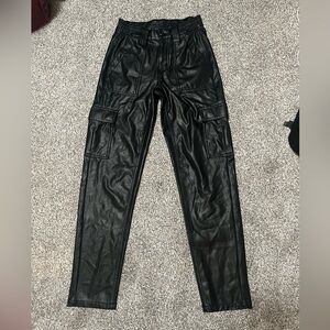 American Eagle Outfitters Black Cargo Pants